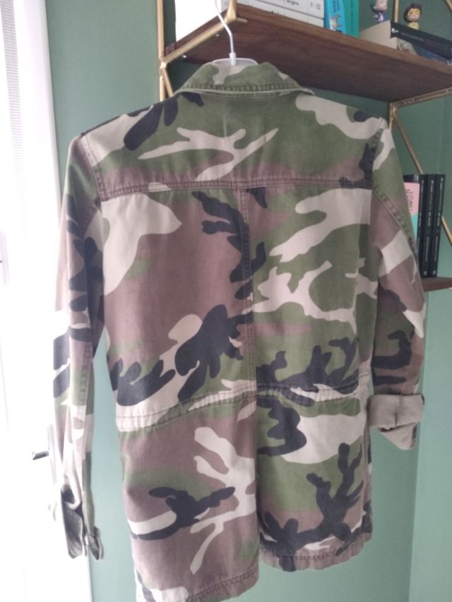Chaqueta camuflaje Pull&Bear