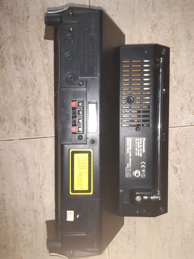 Panasonic cd stereo system scen5 de segunda mano por 40 EUR en Salou