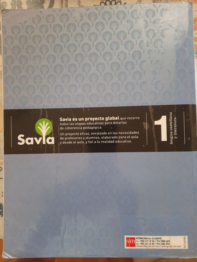 Libro de texto Lengua SM 1 bachiller