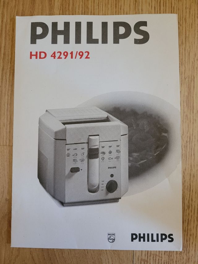 Freidora FHILIPS. 1.5L