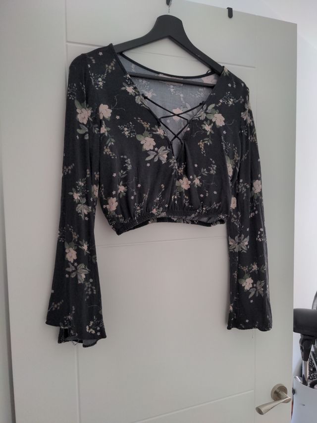 Top estampado de flores