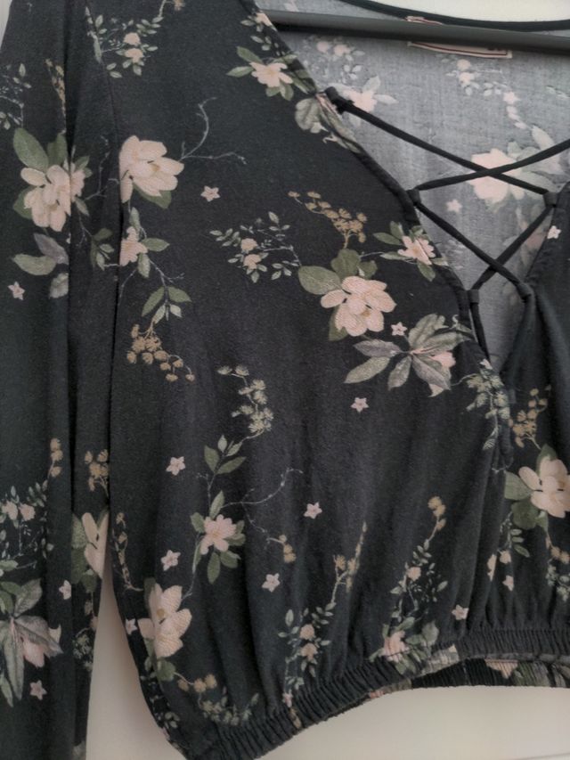 Top estampado de flores