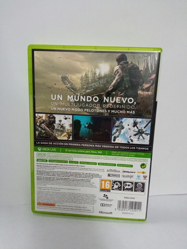 CALL OF DUTY GHOST XBOX 360