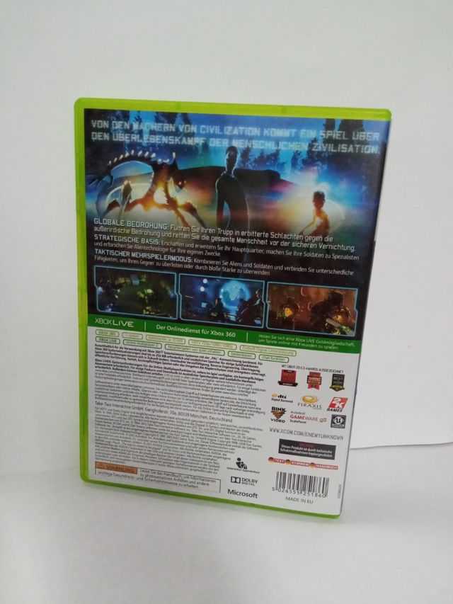 XCOM ENEMY UNKNOWN XBOX 360