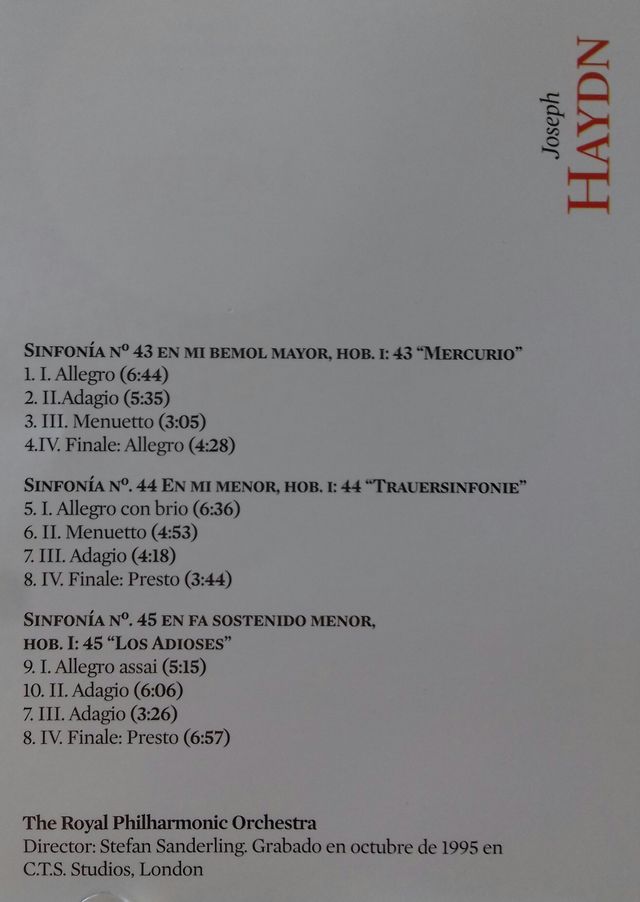 Lote música clásica