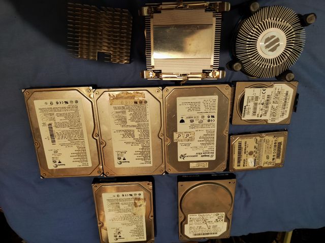 lote tecnológico chatarra aluminio neodimio