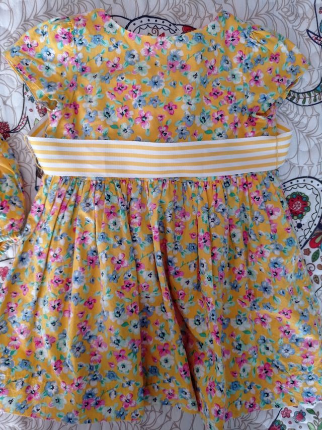 Vestido niña Ralph Lauren talla 9 meses