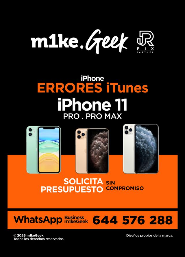 Problema con tu iPhone Errores iTunes 