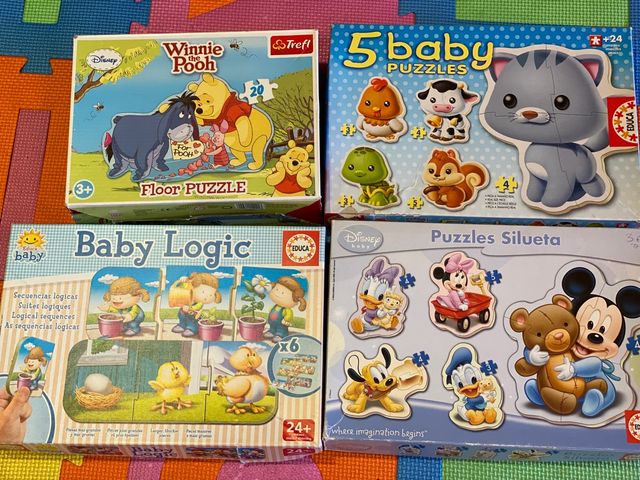 Puzzle Disney edad 24 meses+ 4€ cada puzzle