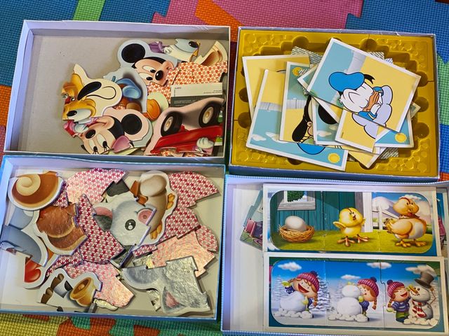 Puzzle Disney edad 24 meses+ 4€ cada puzzle