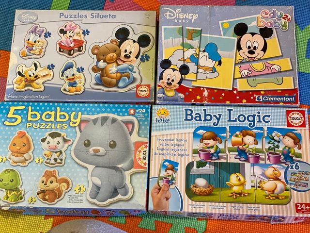 Puzzle Disney edad 24 meses+ 4€ cada puzzle