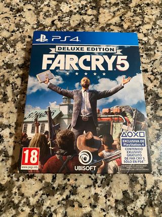 Juego PS4 Farcry5 Deluxe Edition