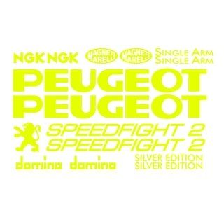 Kit adhesivos moto scooter Peugeot SPEEDFIGHT 2
