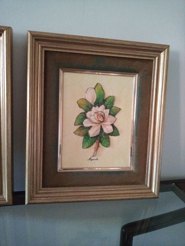 Dos cuadros elegantes .