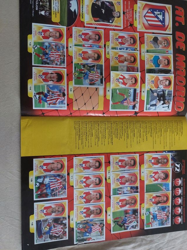 Álbum de cromos liga 09/10 colecciones este