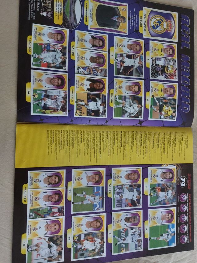 Álbum de cromos liga 09/10 colecciones este