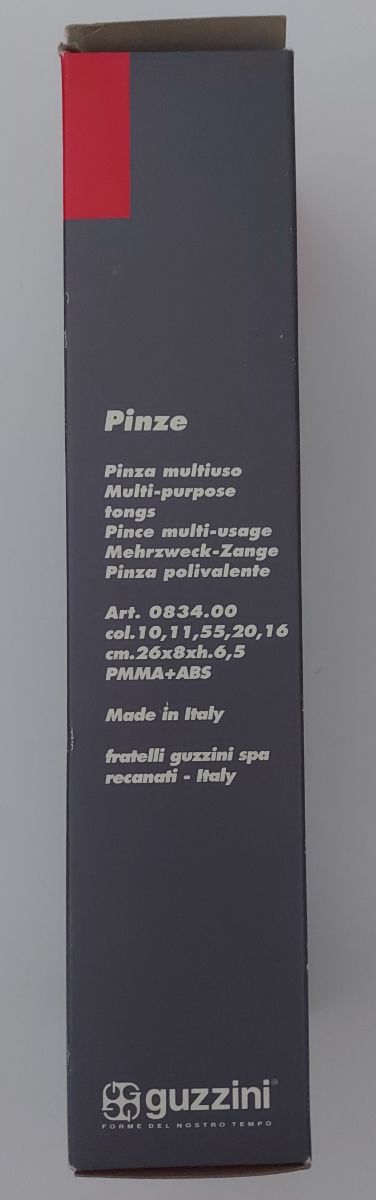 Pinza"Guzzini"multiuso per alimenti.