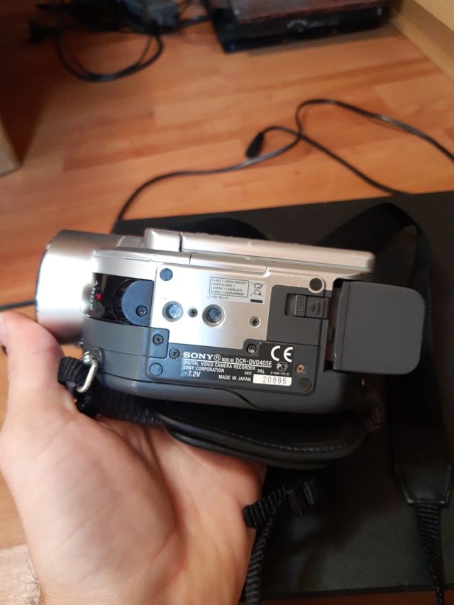 cámara de video Sony graba en DVD DCR-405
