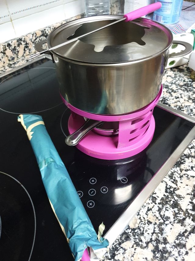fondue para queso