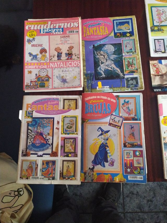 vendo conjunto de punto de cruz