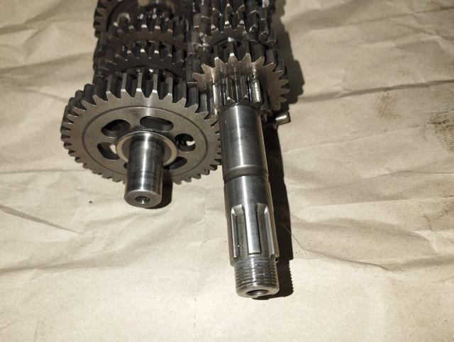 Cambio de marchas Honda NSR 74 75 80 perfecto