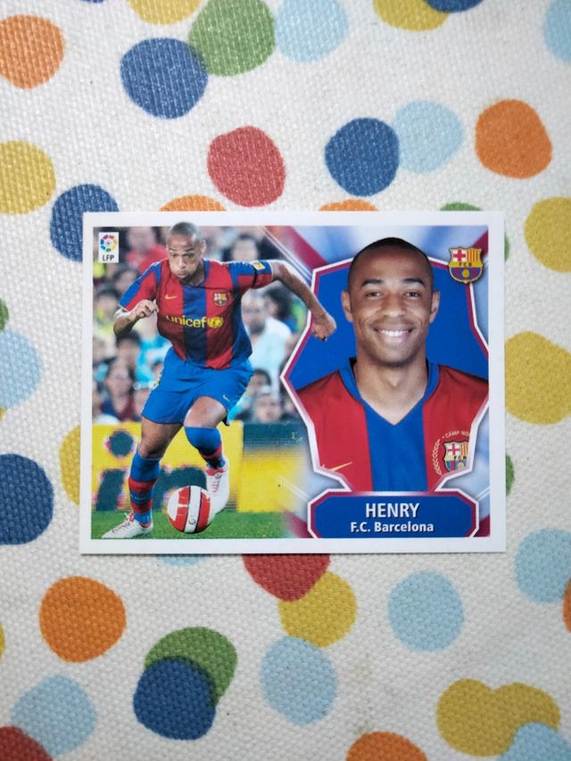 Henry FCBarcelona 08/09. Perfecto estado