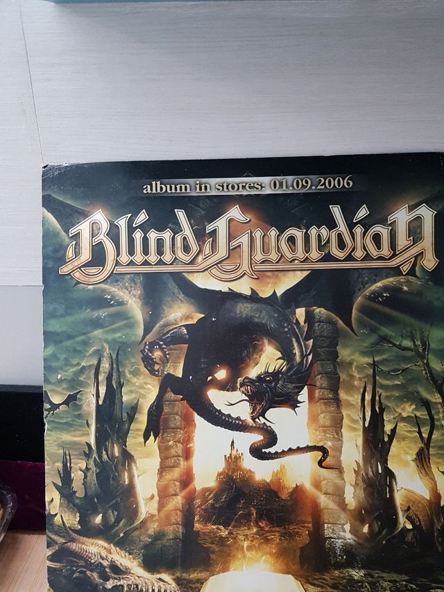 BLIND GUARDIAN DISPLAY DE TIENDA POSTER 2006