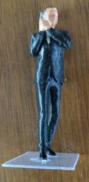 slot,cartrix,scalextric,vintage,figura,James Bond