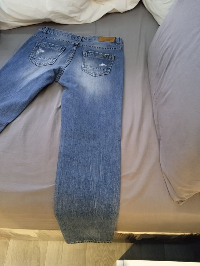 Pantalón boyfriend.