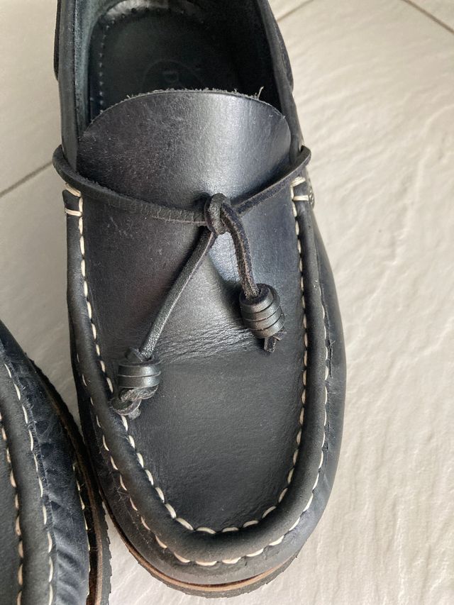 Zapato piel mocasín unisex 36