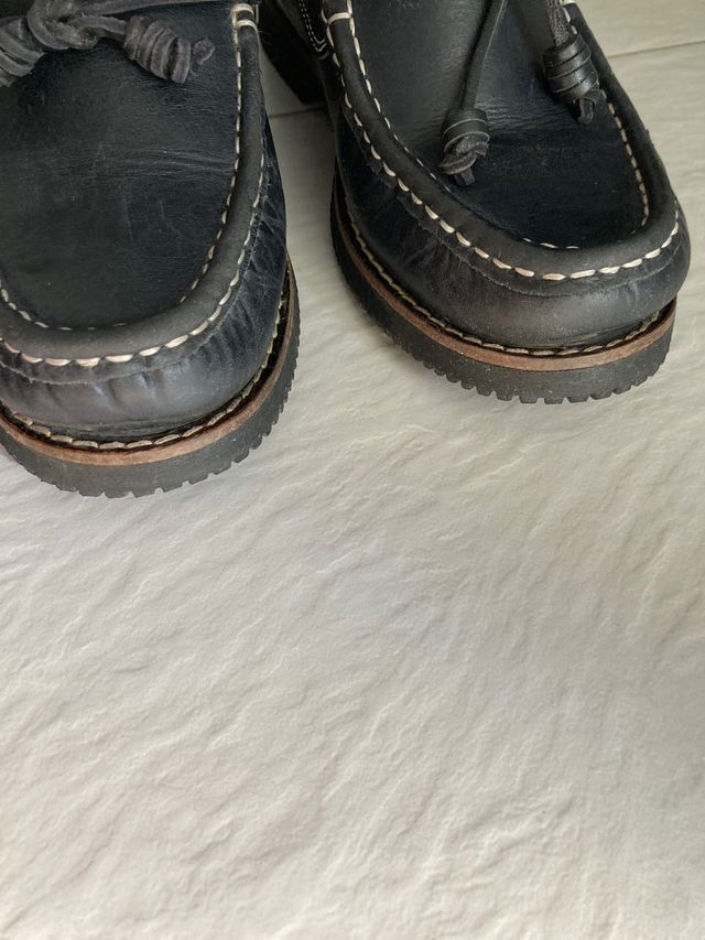 Zapato piel mocasín unisex 36