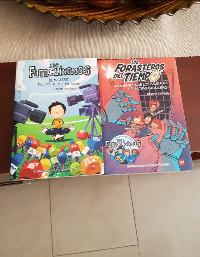 Pack libro los futbolisimos.