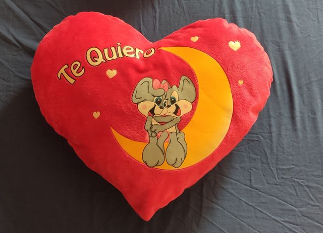 Peluches corazones personalizados
