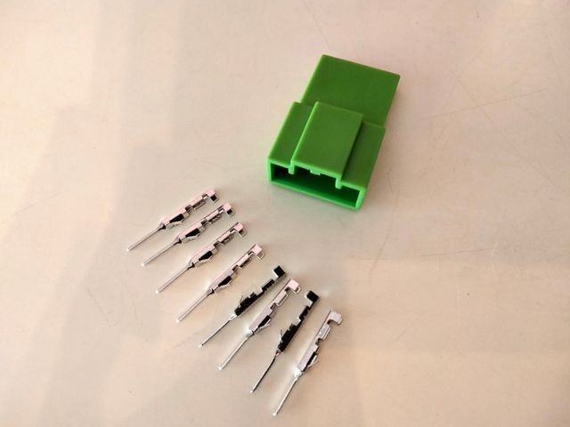 Conector verde 7 pin Honda