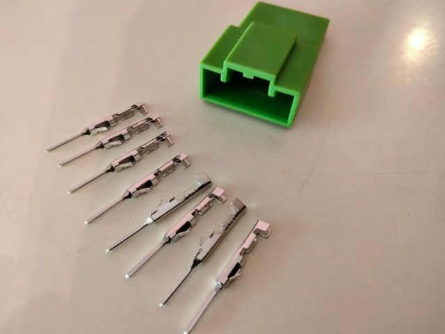 Conector verde 7 pin Honda