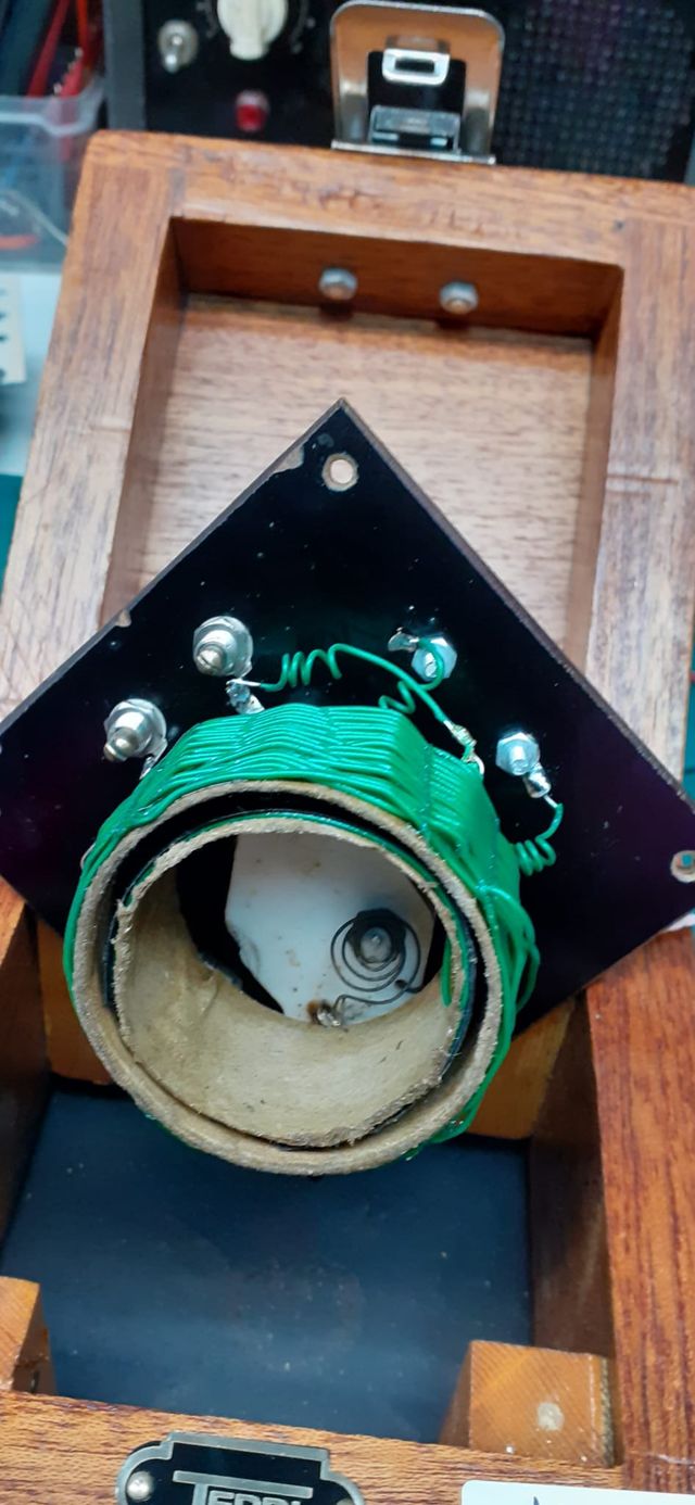 Radio Galena Terri con detector de Germanio