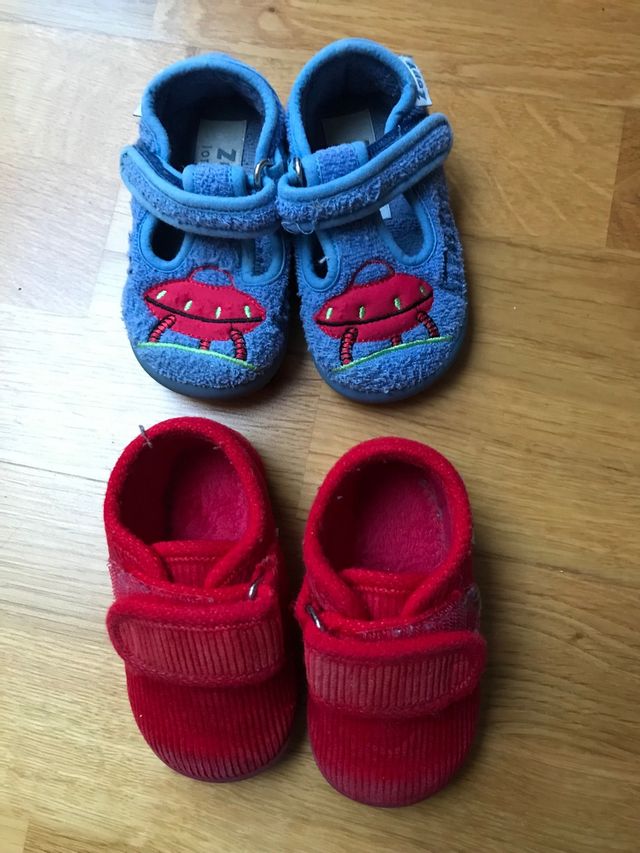 Lote calzado zapatos talla 19-20 niño kickers Adid