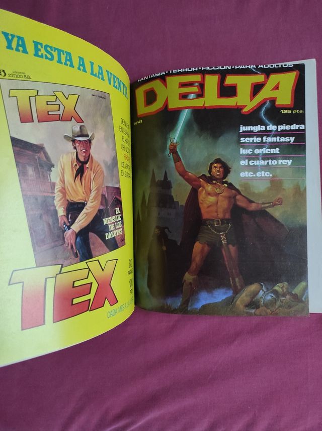 Comic años 80 "Recopilatorio Album Delta"