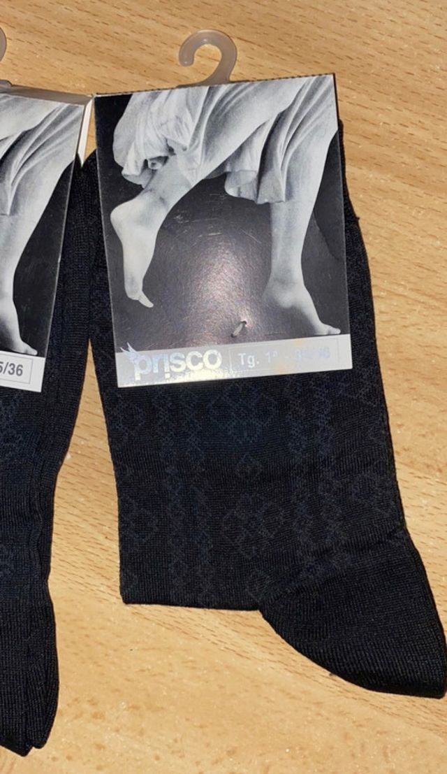 3 paia di calze corte N 35/36 donna 