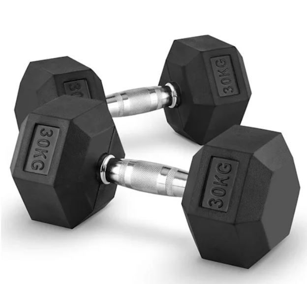 Mancuernas hexagonales Hexbell Mancuerna dumbbell