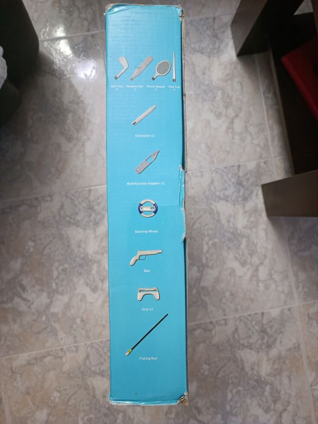 CAJA 38 ACCESORIOS PARA WII