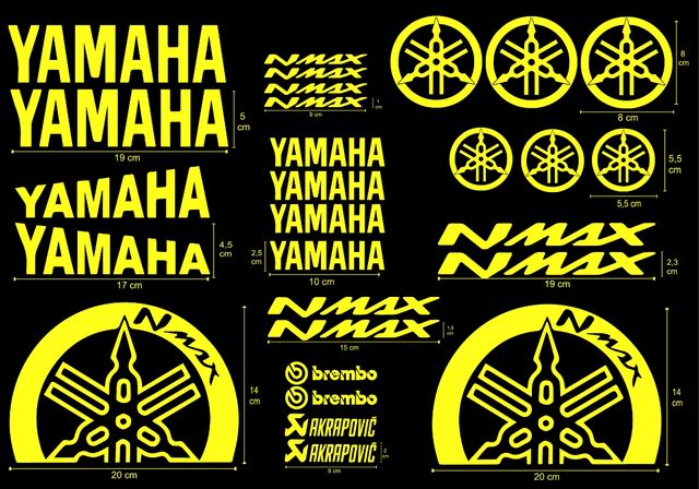PEGATINAS personalizadas Nmax