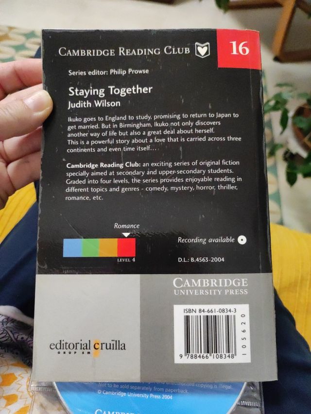 libro reading inglés staying together