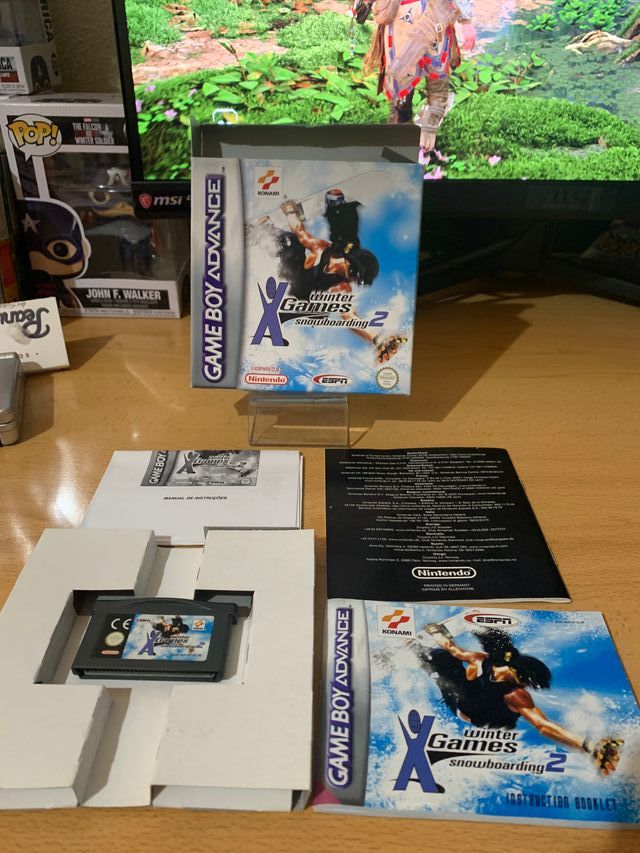 Juego gameboy winter games snowboarding 2