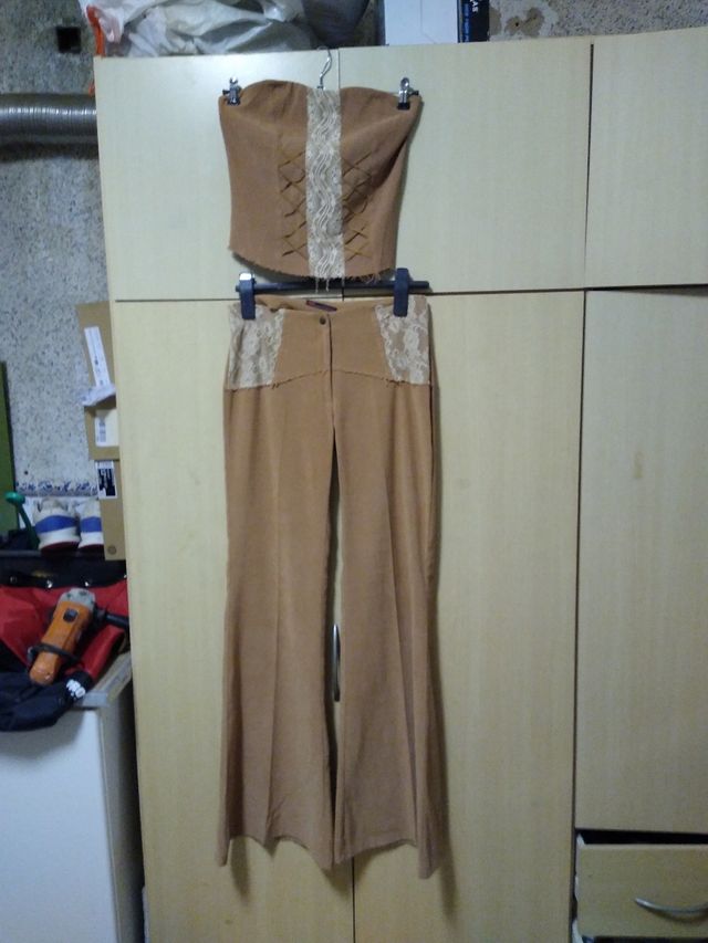 Conjunto top y pantalón