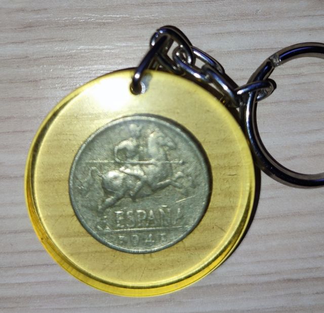 Moneda cinco céntimos 1941