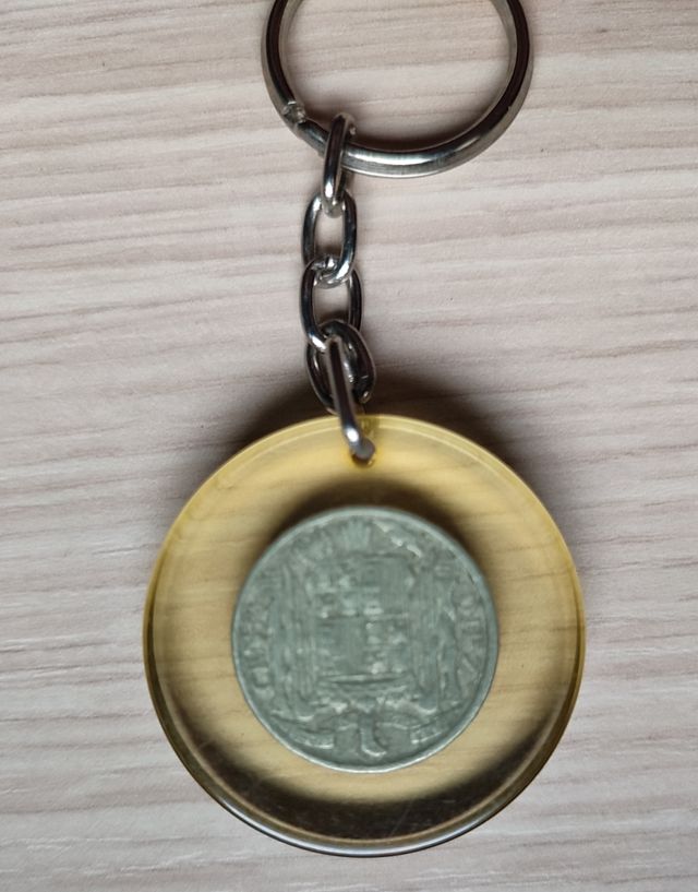 Moneda cinco céntimos 1941