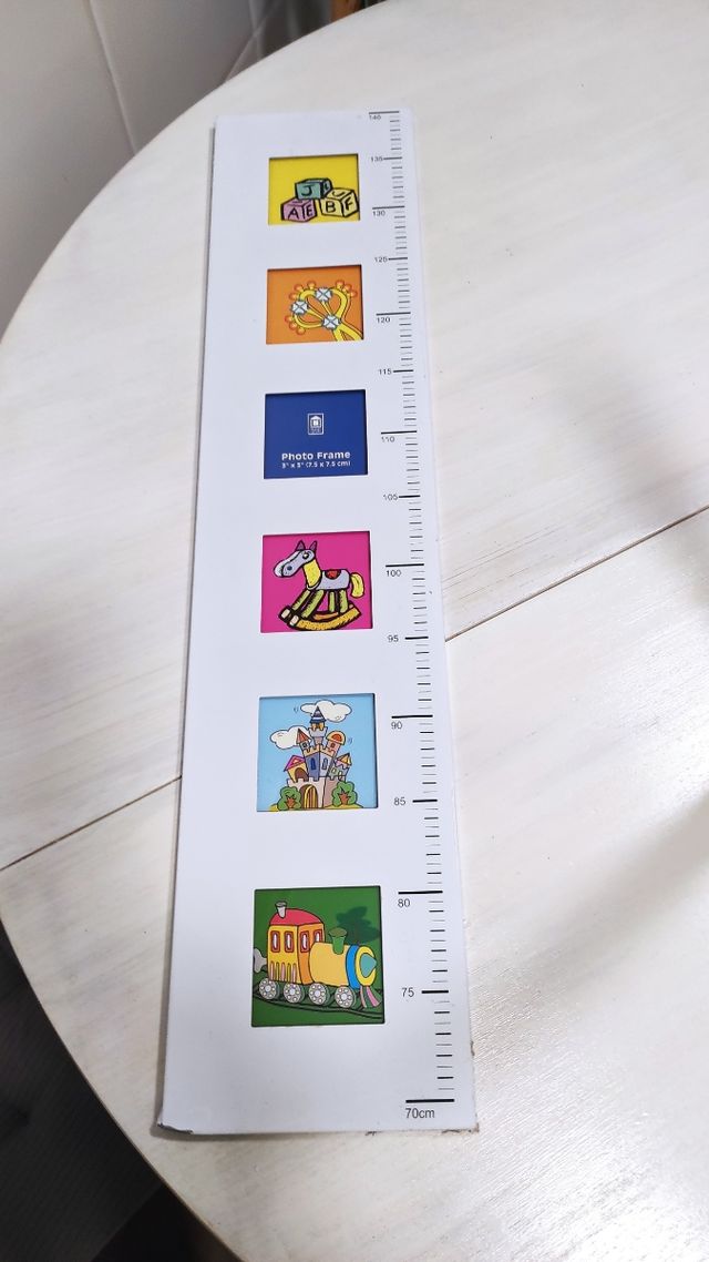 medidor de aluminio blanco