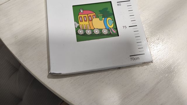 medidor de aluminio blanco