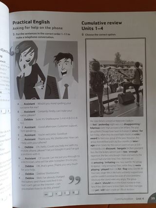 Workbook Over to You 2